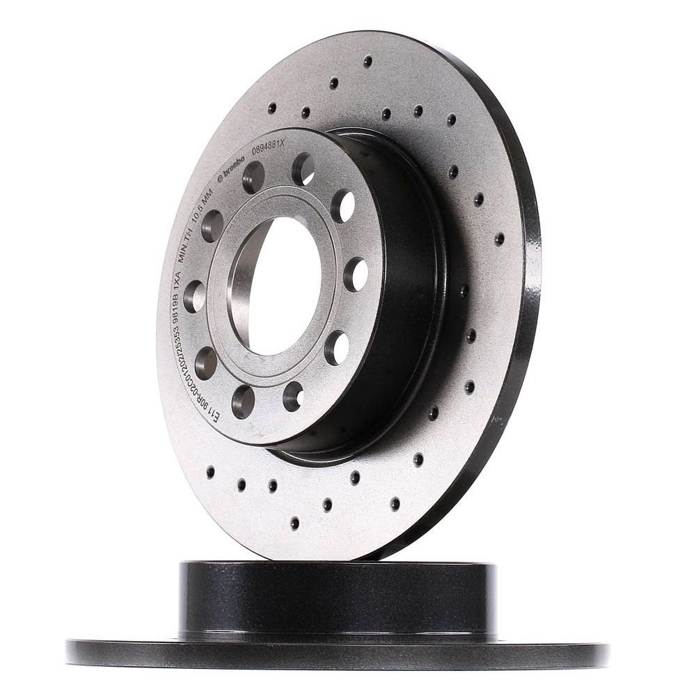 Brembo 08.9509.11 Rotori Disco Freno per Veicoli