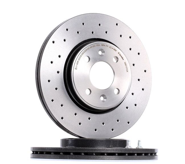 BREMBO Disque de frein 09.8137.2X Renault Laguna 1 2002 BREMBO Disque de frein 09.8137.2X