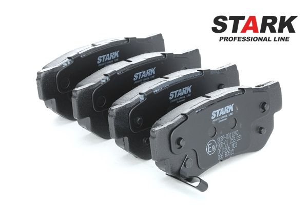 Set of 4 Brembo P30014 Rear Disc Brake Pad