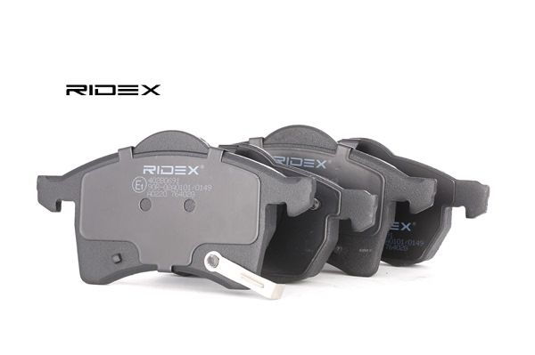 Compre RIDEX Jogo de pastilhas para travão de disco 402B0691 para carro a baixo preço 19,41 &euro;