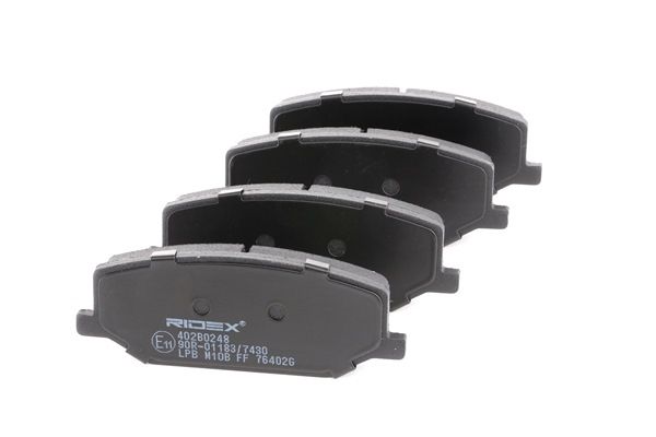 RIDEX Fékbetét készlet, tárcsafék 402B0248 RIDEX Fékbetét készlet, tárcsafék 402B0248 részére AZ-Offroad 2020