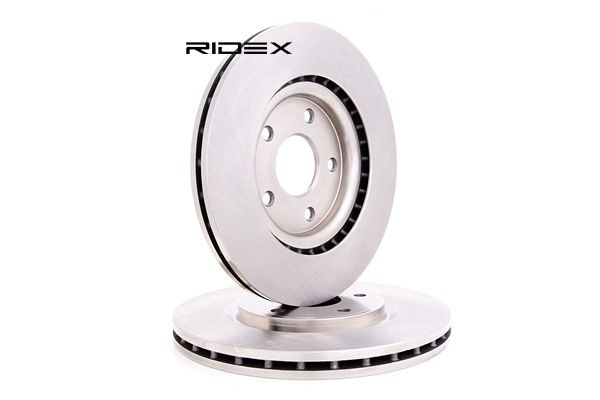 No 2 Brake Disc internally ventilated of Holes 5 front Blue Print ADA104371 Brake Disc Set