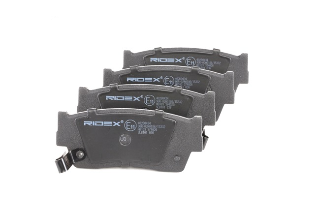 RIDEX Bremsbelagsatz, Scheibenbremse 402B0434 RIDEX Scheibenbremsbeläge 402B0434 - 10,62 €