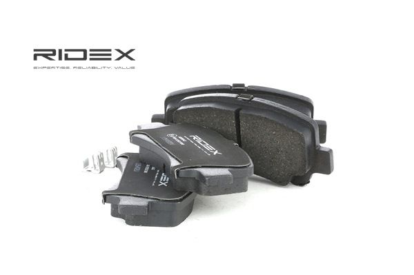 RIDEX Bremsbelagsatz, Scheibenbremse 402B0563 RIDEX Bremsbelagsatz, Scheibenbremse 402B0563 - Original Ersatzteile