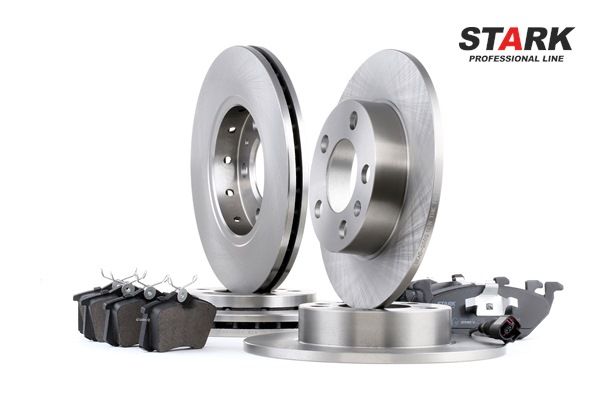 STARK Remmenset, remschijf SKBK-1090251 STARK Remschijven en remblokken SKBK-1090251 - 80,10 €