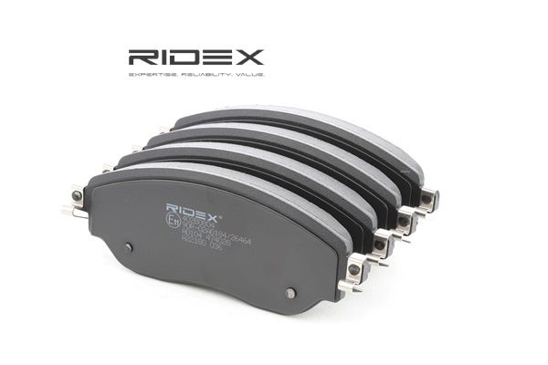 RIDEX Kit de plaquettes de frein, frein à disque 402B0804 Renault Trafic 3 Van 2021 RIDEX Kit de plaquettes de frein, frein à disque 402B0804