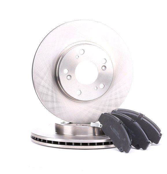 Honda FR V 1.7 Set 2 disques de frein Freins 4 Garnitures Arrière Essieu Arrière