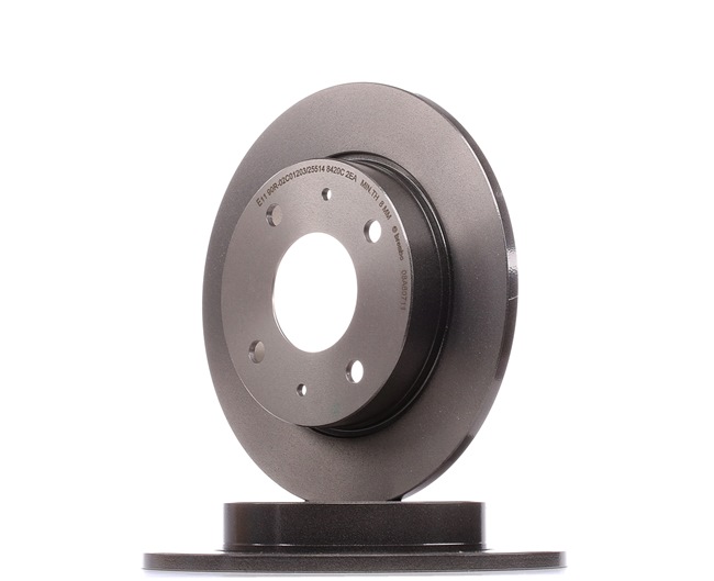 BREMBO Remschijf 08.A607.11 08.A607.11 Schijfremmen MITSUBISHI Colt VI CZC Cabrio (RG) 2009