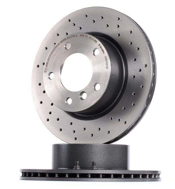 BREMBO Remschijf 09.9752.1X BREMBO Remschijven 09.9752.1X - 61,96 €