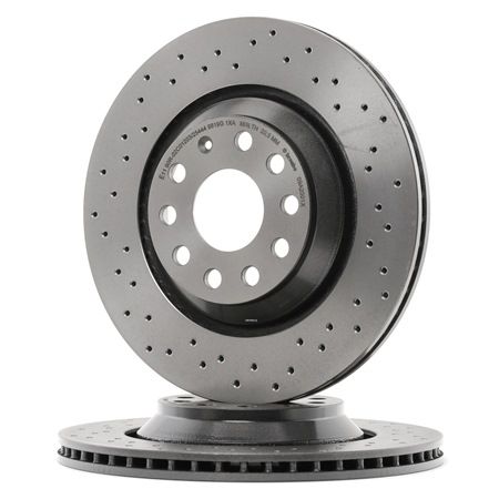 BREMBO Bremsscheibe 09.A200.1X Golf 5 2003 BREMBO Bremsscheibe 09.A200.1X