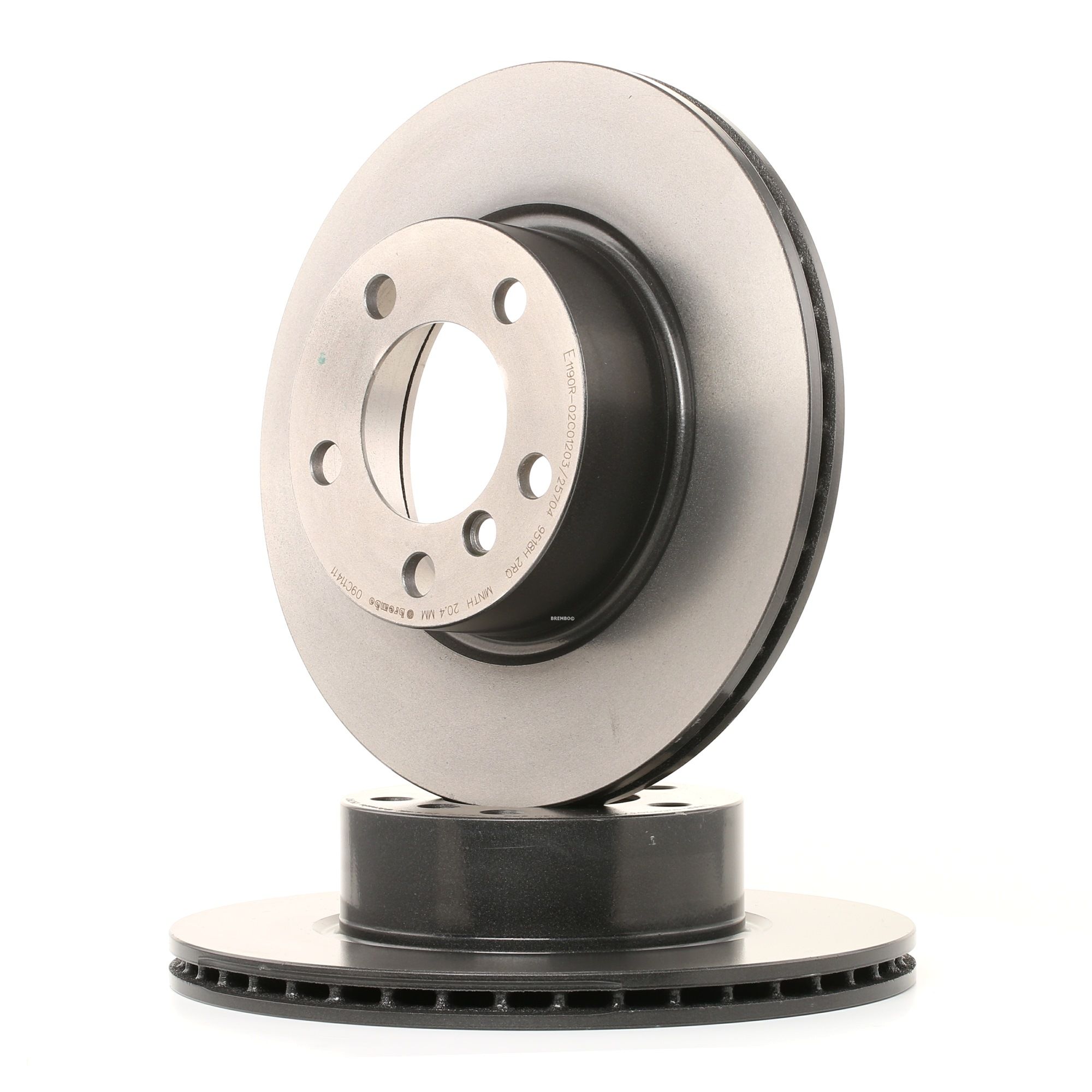 COATED DISC LINE Brembo 09.C117.11 2 Stück Bremsscheibe