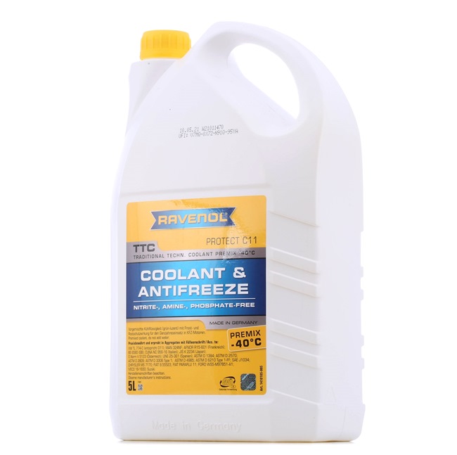 RAVENOL Anti-vries / koelvloeistof 1410105-005-01-999 Saab 9-3 Cabrio 2002 RAVENOL Anti-vries / koelvloeistof 1410105-005-01-999