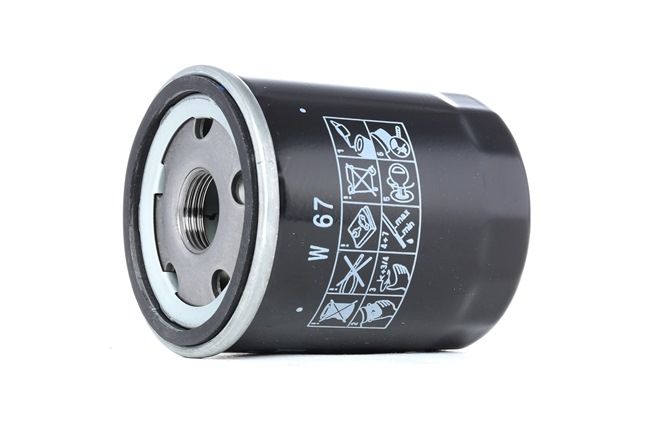 MANN-FILTER Filtro olio W 67 MITSUBISHI Colt VI (Z30) 2006 MANN-FILTER Filtro olio W 67