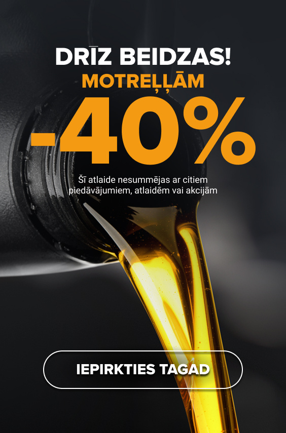 Motreļļām -40%