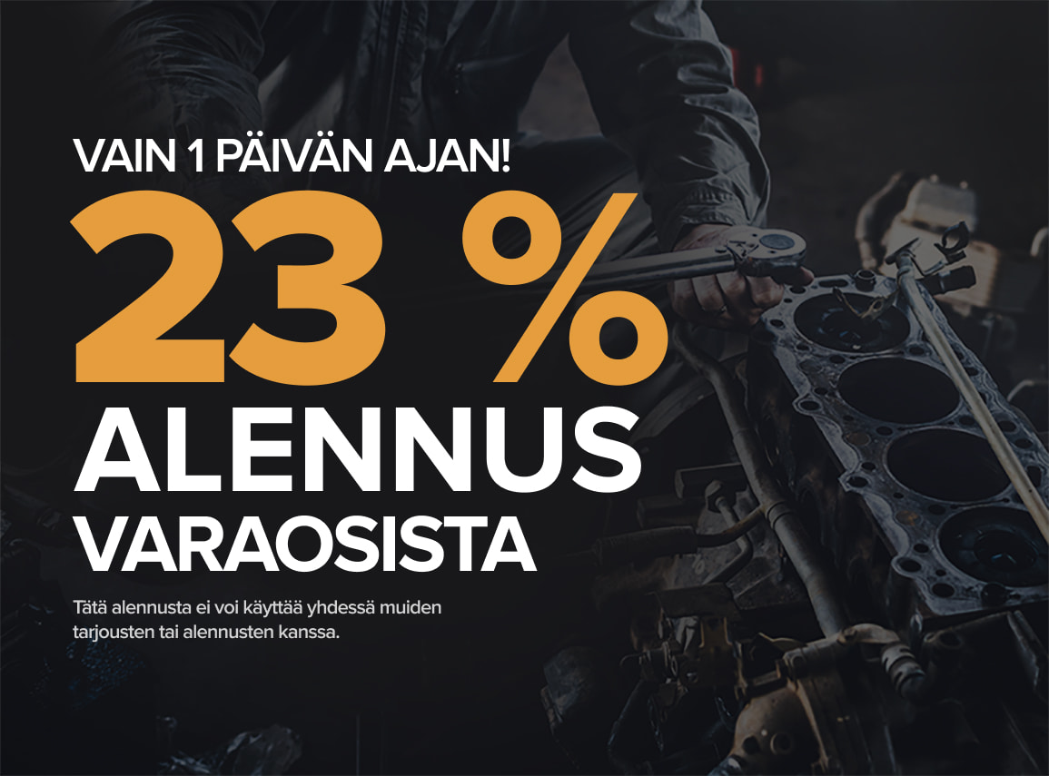 Säästä 23% autonosista!