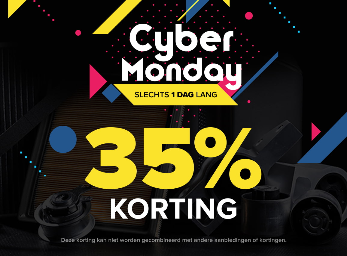 Bespaar nu 35% op reserveonderdelen