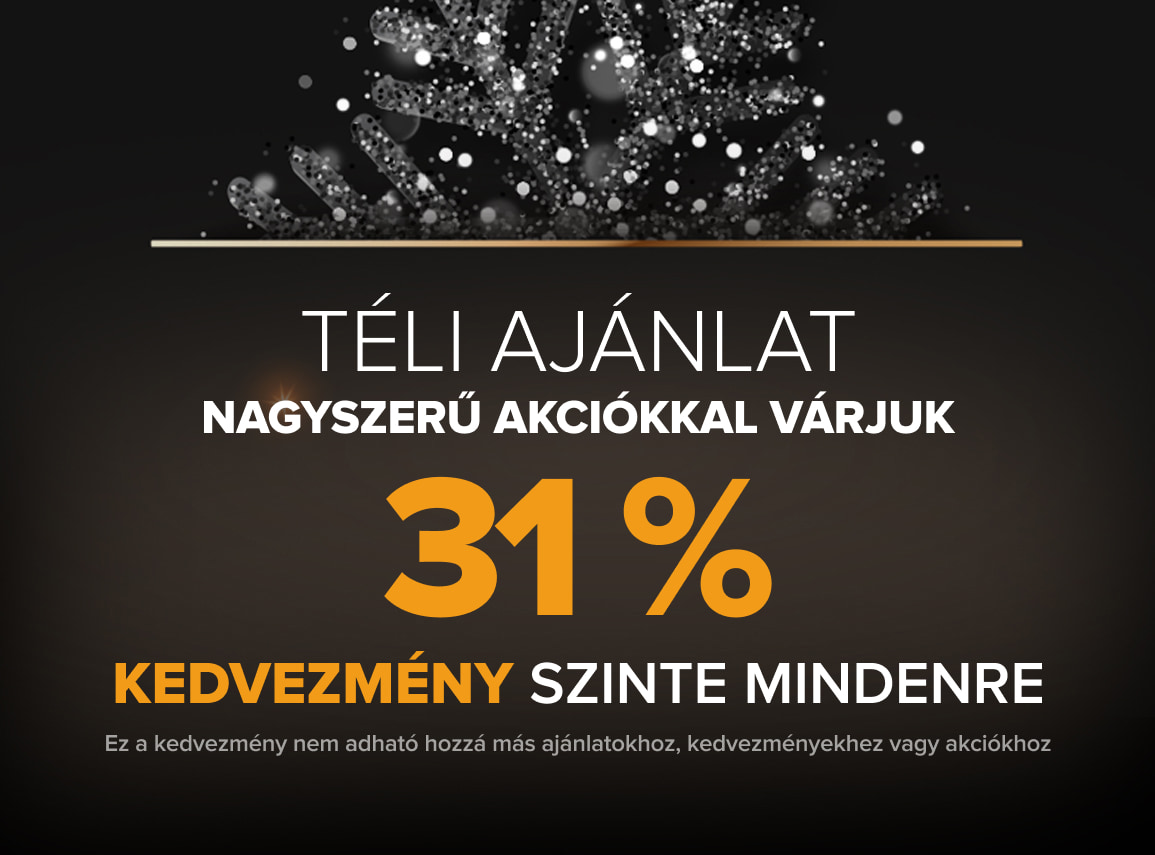 Takarítson meg 31%-OT alkatrészeken