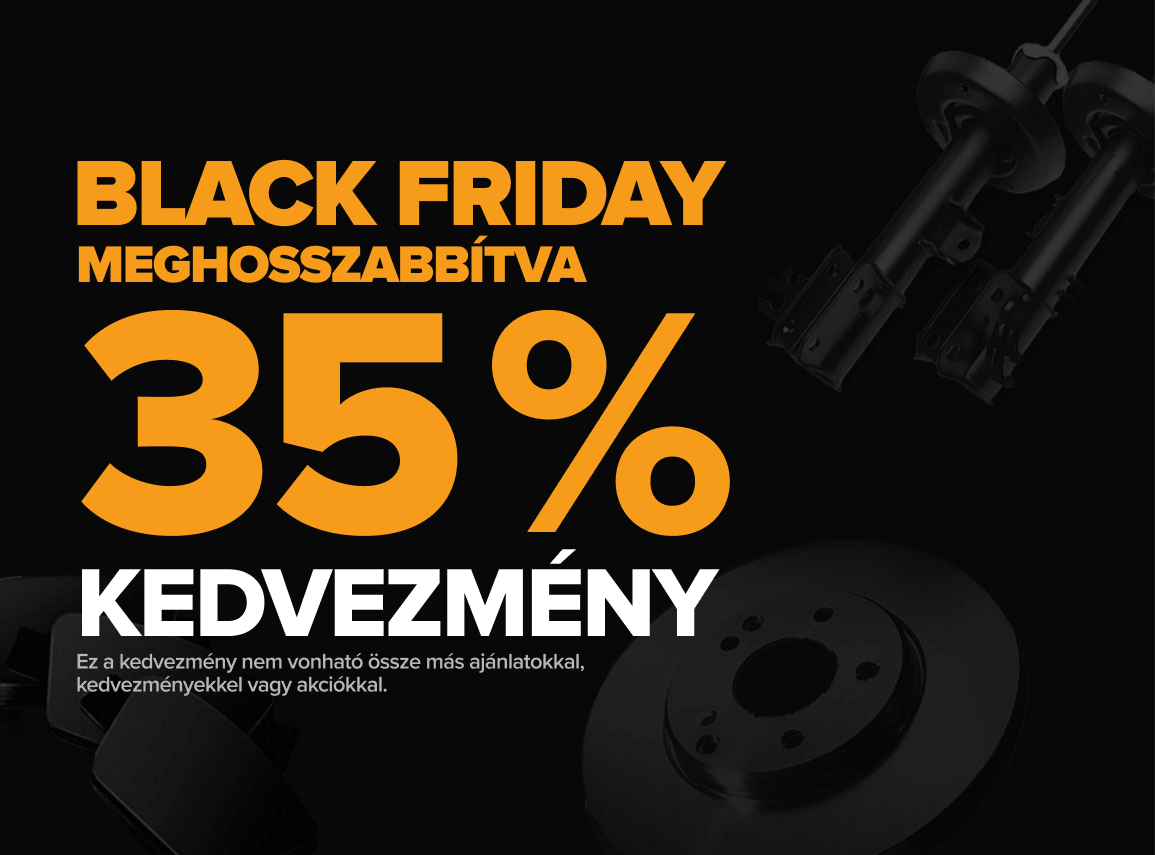 Takarítson meg 35%-OT alkatrészeken