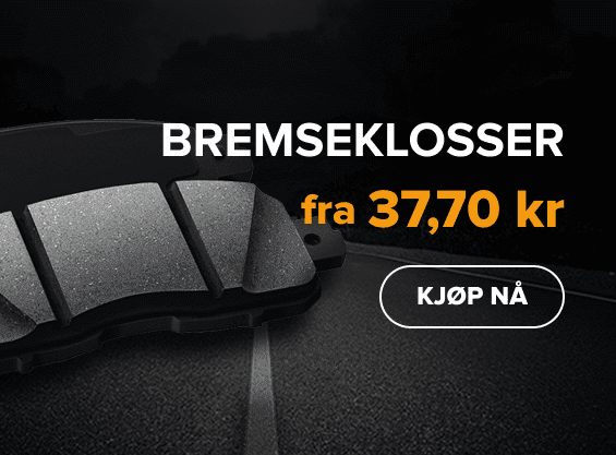 Bremseklosser fra 37,70 kr! Kjøp nå!
