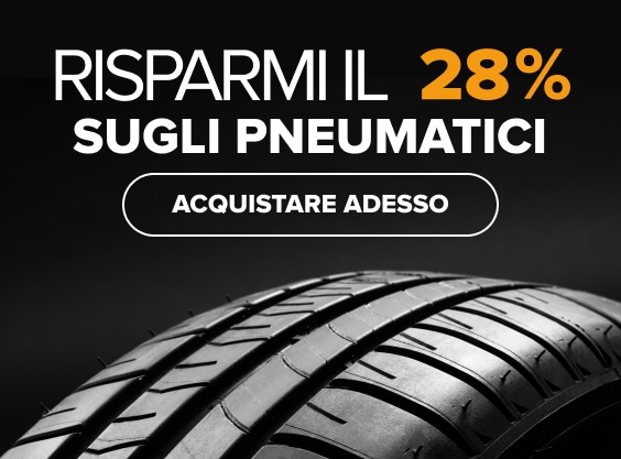 Risparmi il 28% sui pneumatici - Acquistare adesso!