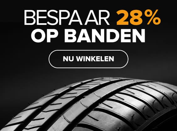 Bespaar 28% op banden - Nu winkelen!