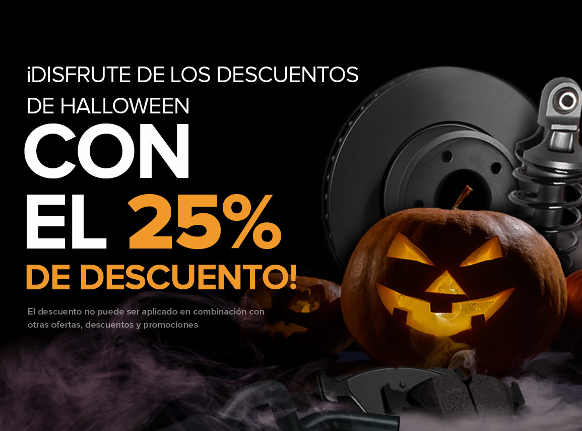 Ahorre un 25% en piezas de repuesto