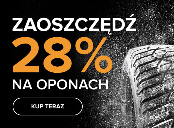 Zaoszczędź 28% na oponach - Kup teraz!