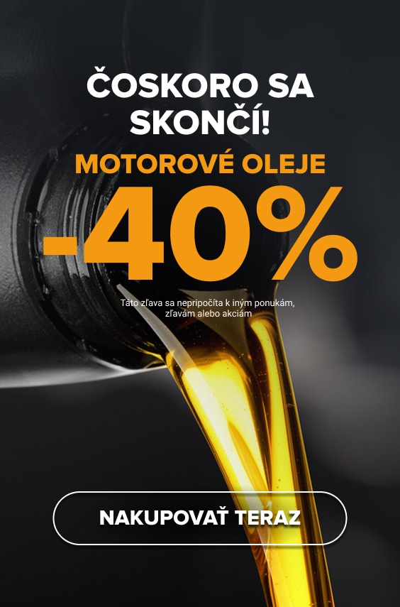 Motorové Oleje -40%