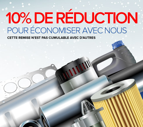 Produits de qualité à prix avantageux. 10% de réduction sur vos produits préférés