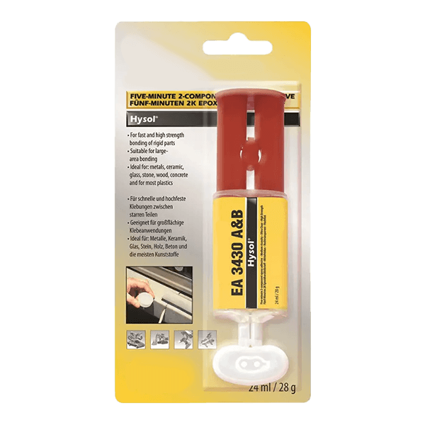 LIQUI MOLY 6183 Epoxy Adhesive Epoxy Adhesive Blister Pack, Capacity: 25ml, grey