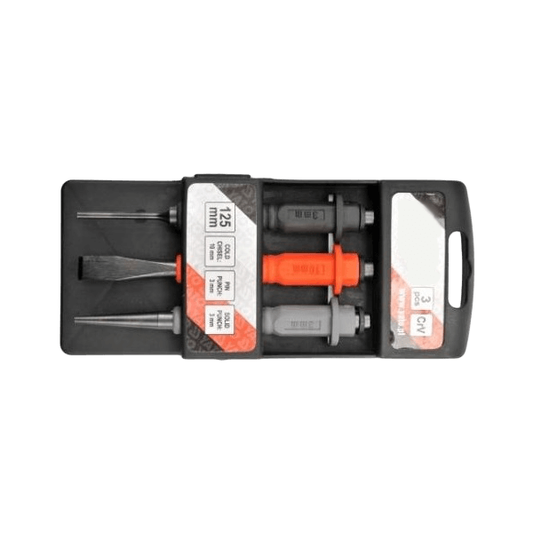 BGS 1650 Chisel + Drift Set Chrome Vanadium Steel